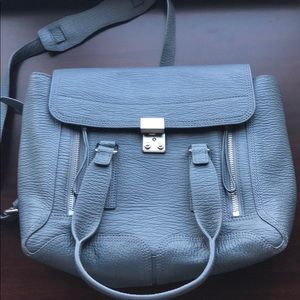 Phillip Lim grey satchel shoulder bag